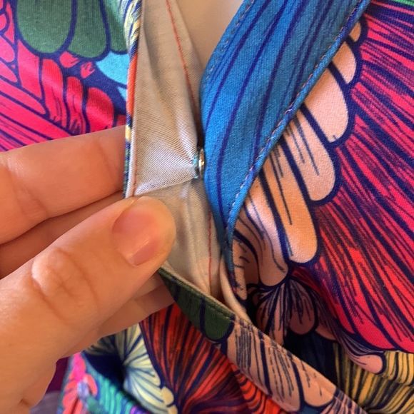 [Chelsea Gunn] Colorful Shell Pattern Maxi Dress - Size Small - Picture 5 of 6